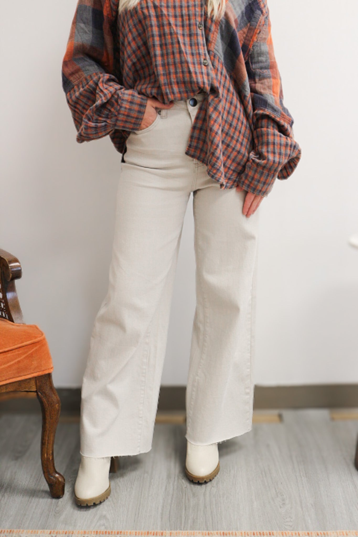 When The Time Comes Straight Fit Jeans