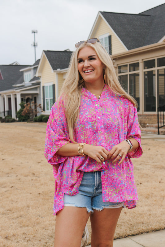 Arizona Button Up Blouse -2 Colors