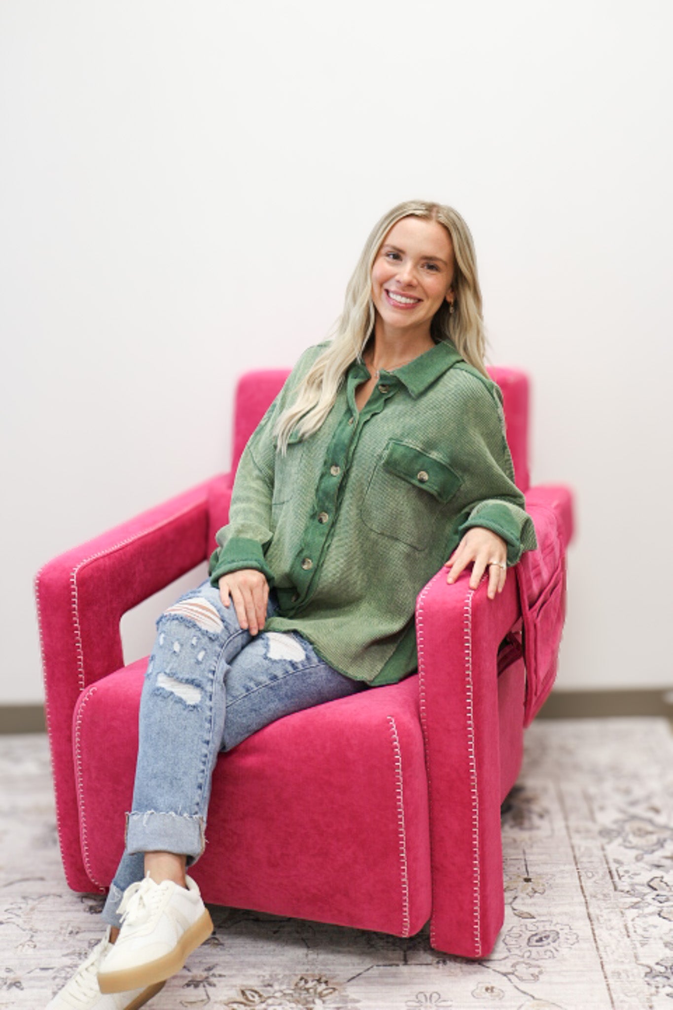 Dear John Blaire High Rise Cuffed Slim Straight Jean