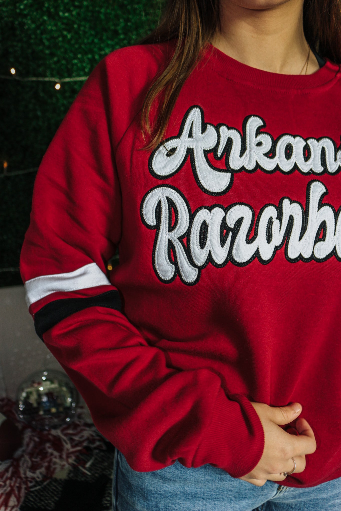 Arkansas Razorback Red Sweatshirt