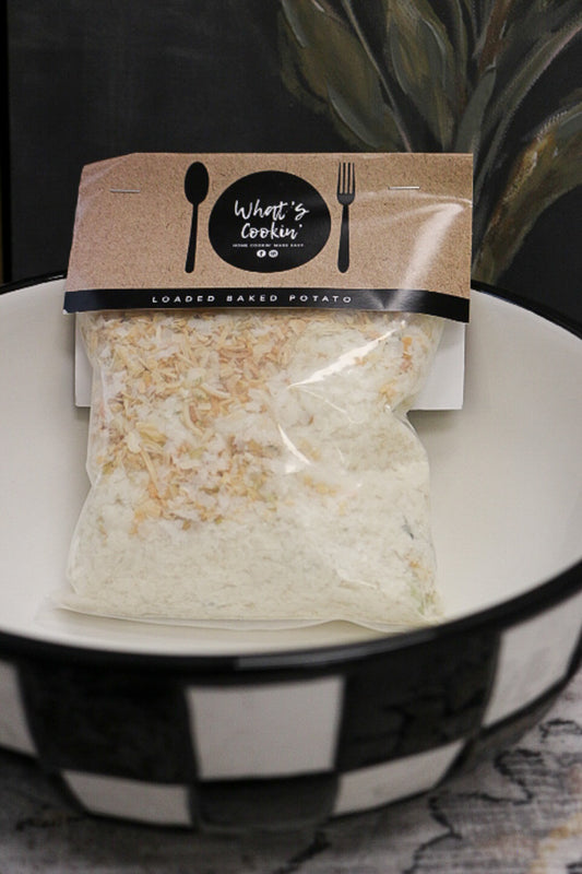 What's Cookin' Loaded Baked Potato Soup