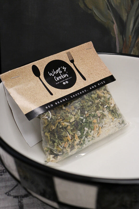 What's Cookin' Red Beans, Sausage And Rice