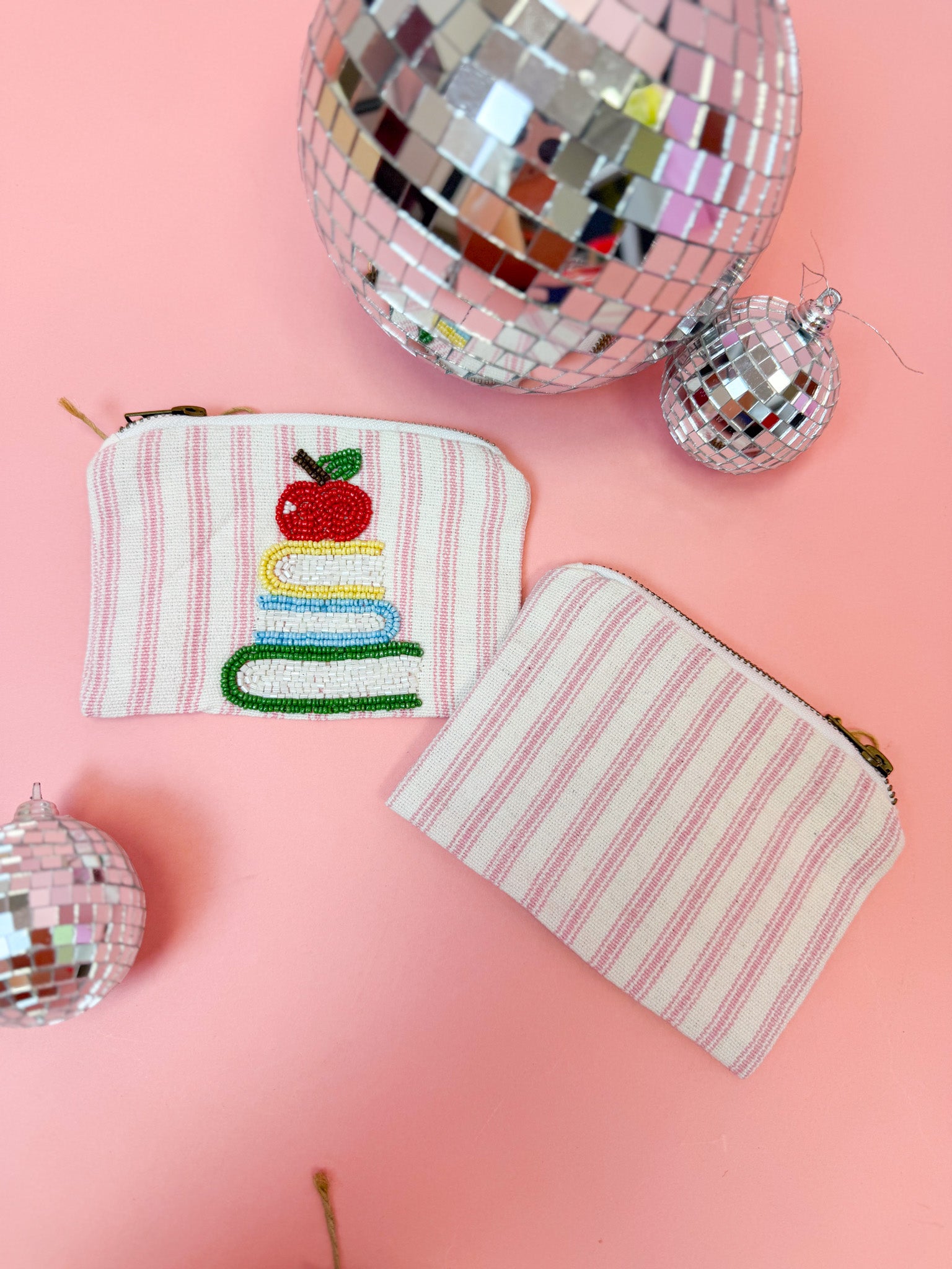 Teacher Beaded Pouch