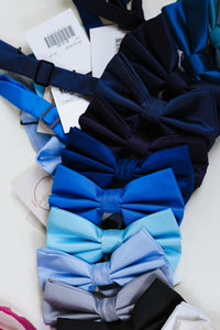 Turquoise Blue Bow Tie
