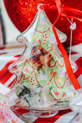 Christmas Tree Ornament With Mini Claw Clips