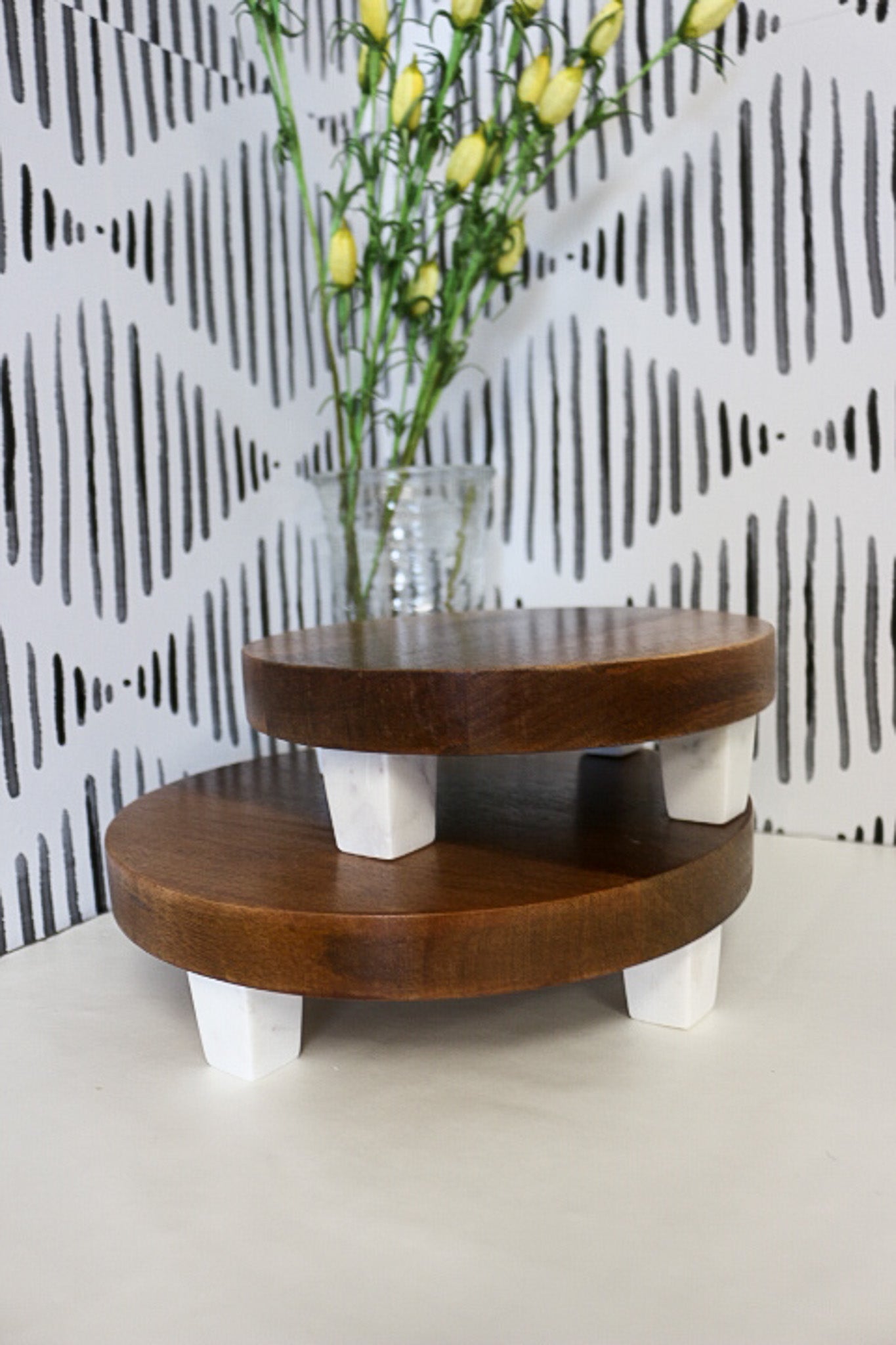 Marble Wooden Riser -2 Sizes