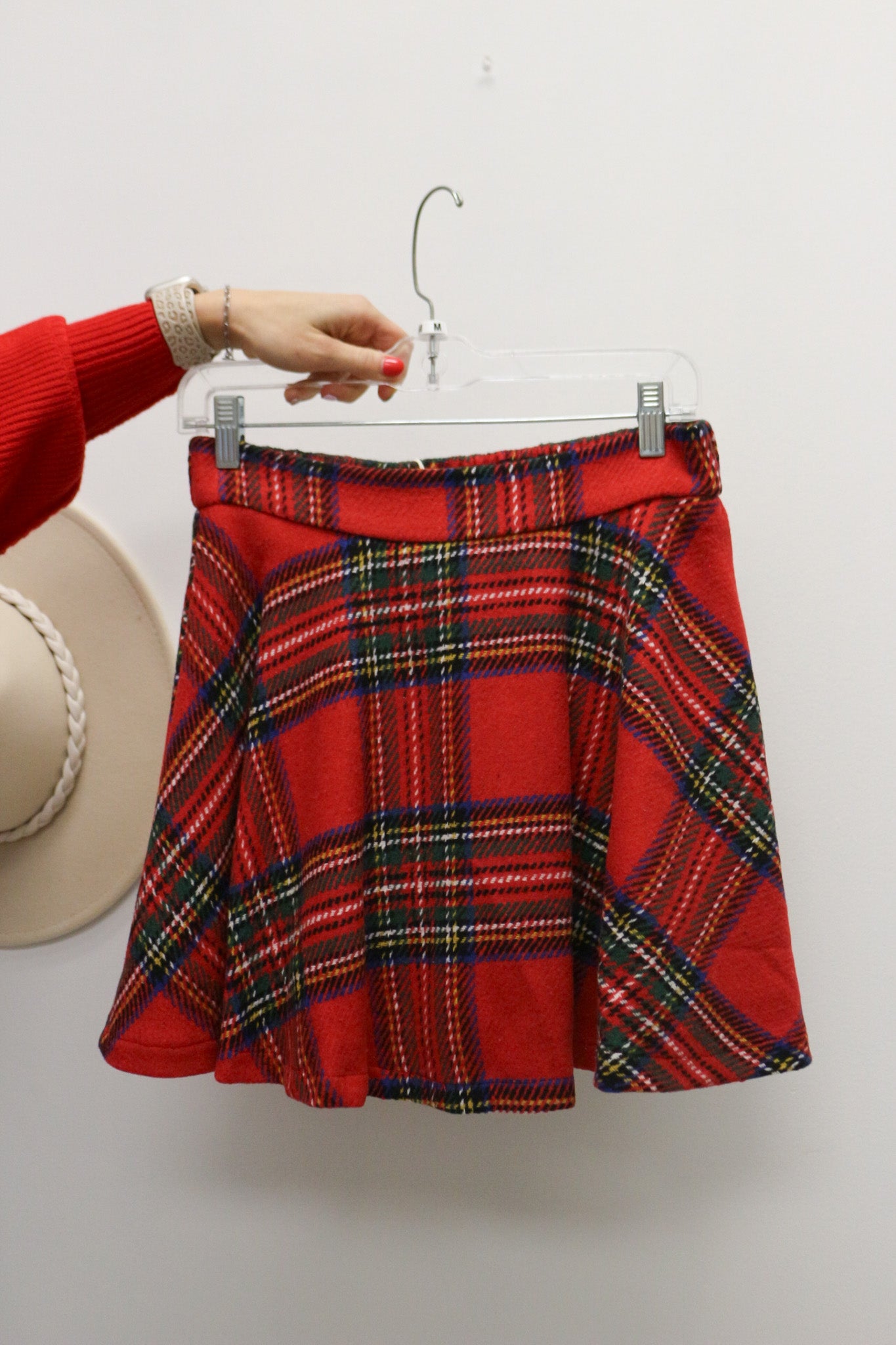 Brighter Spirits Plaid Skirt -2 Colors
