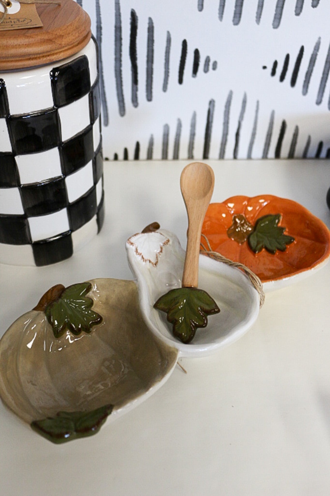 Pumpkin Triple Tidbit Dish