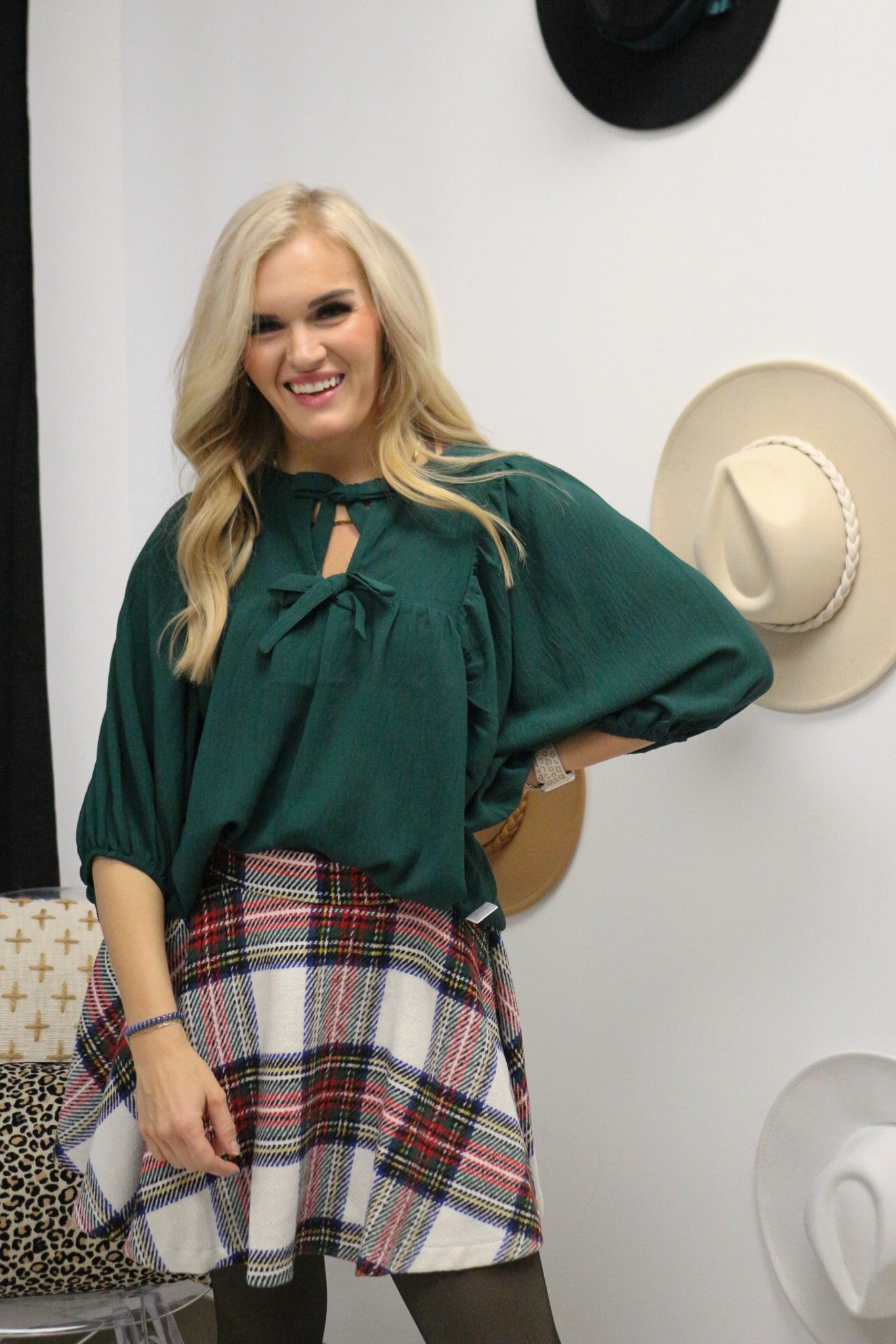 Give Me Some Grace Bow Blouse -3 Colors