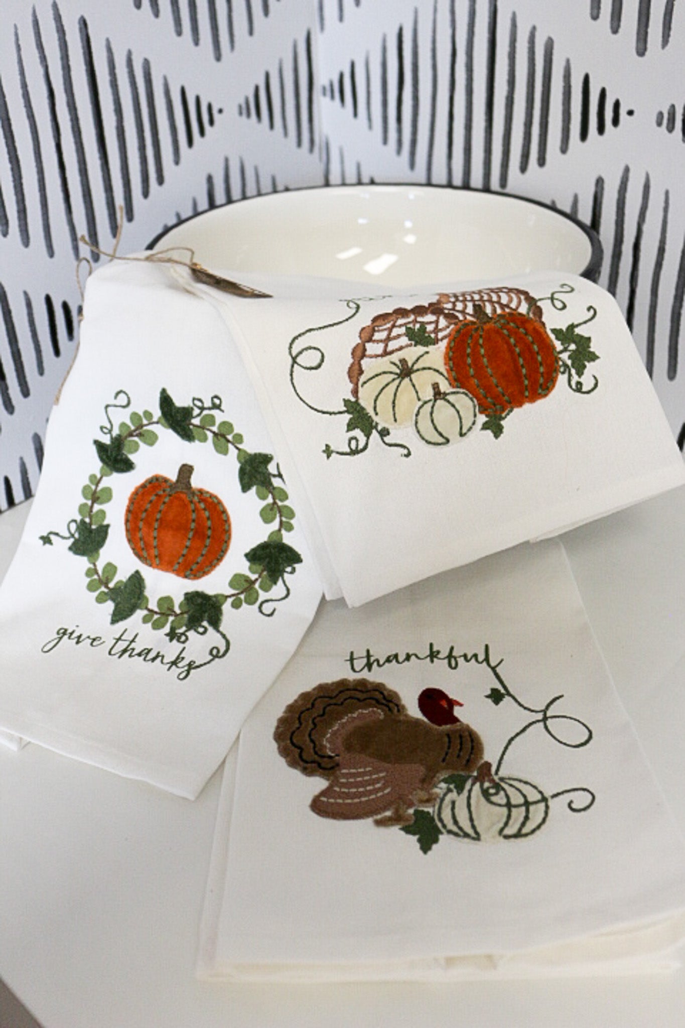 Fall Velvet Hand Towel -3 Colors