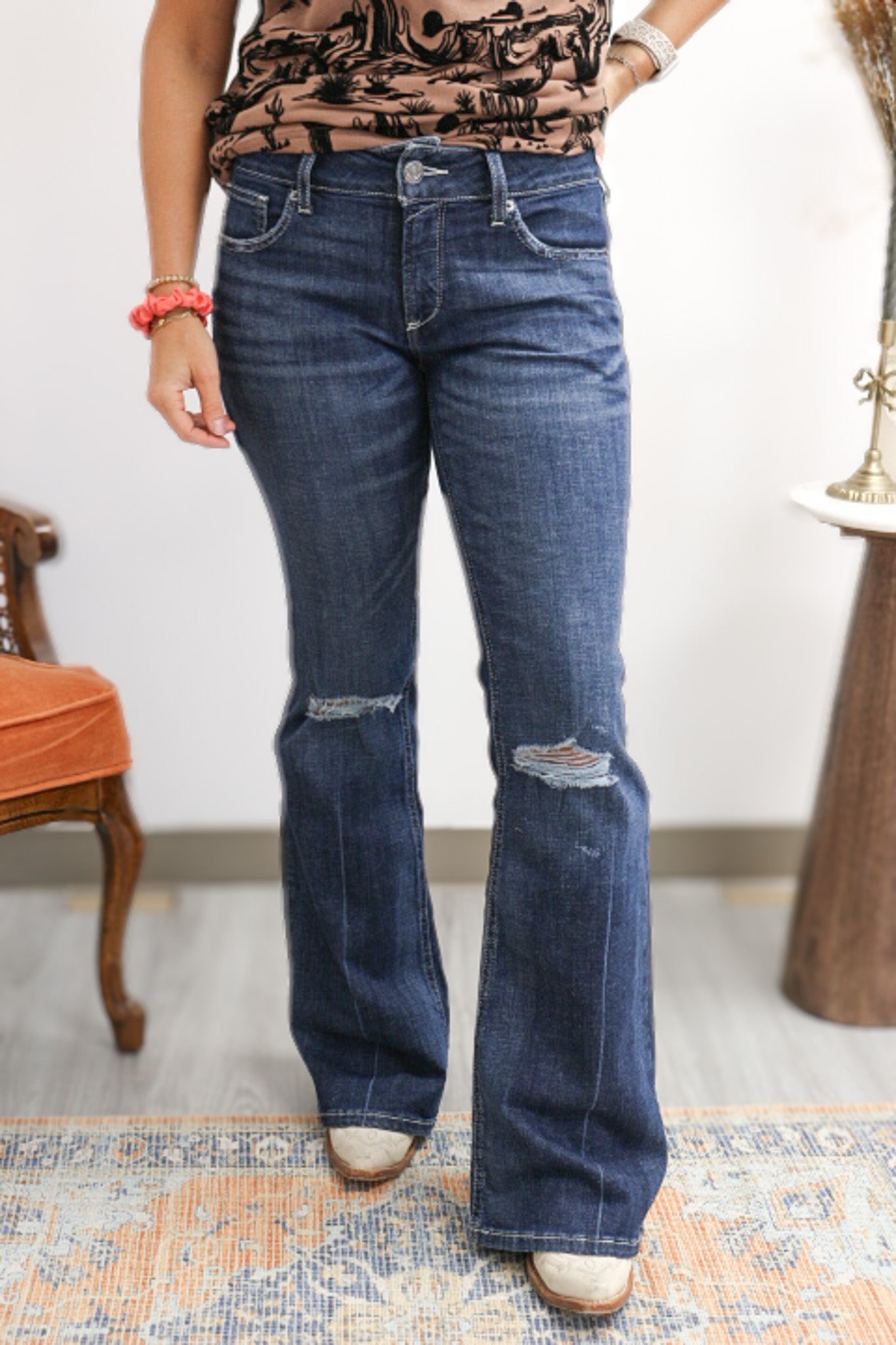 Ariat Women's Perfect Rise Christine Flare Jeans