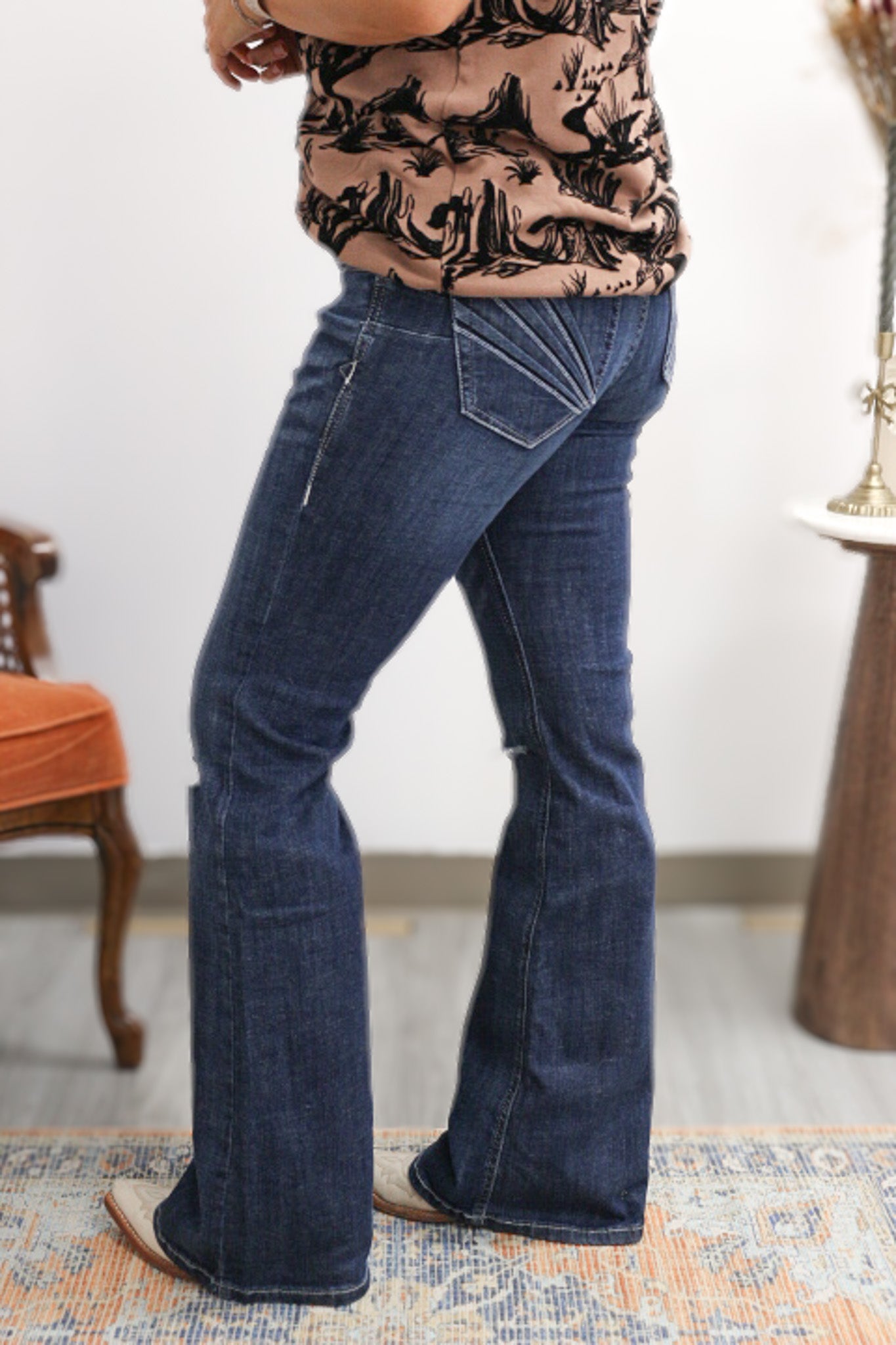 Ariat Women's Perfect Rise Christine Flare Jeans