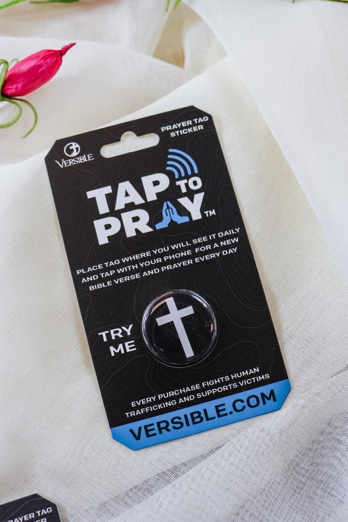 Tap To Pray Stickers -6 Colors