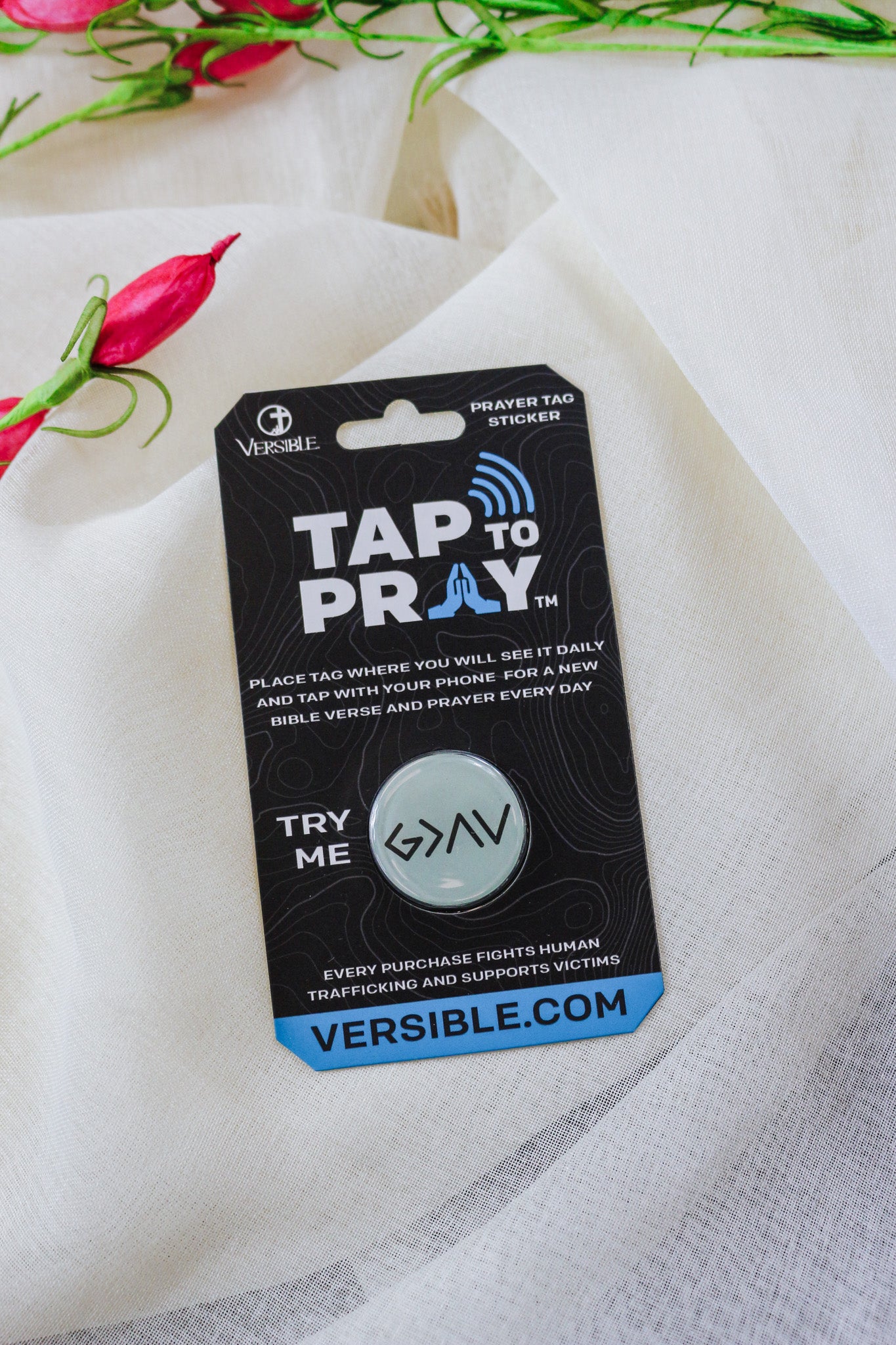 Tap To Pray Stickers -6 Colors