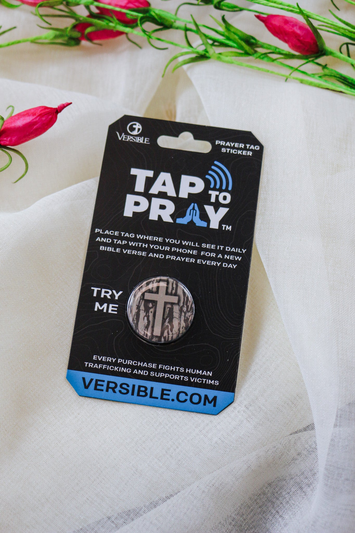 Tap To Pray Stickers -6 Colors