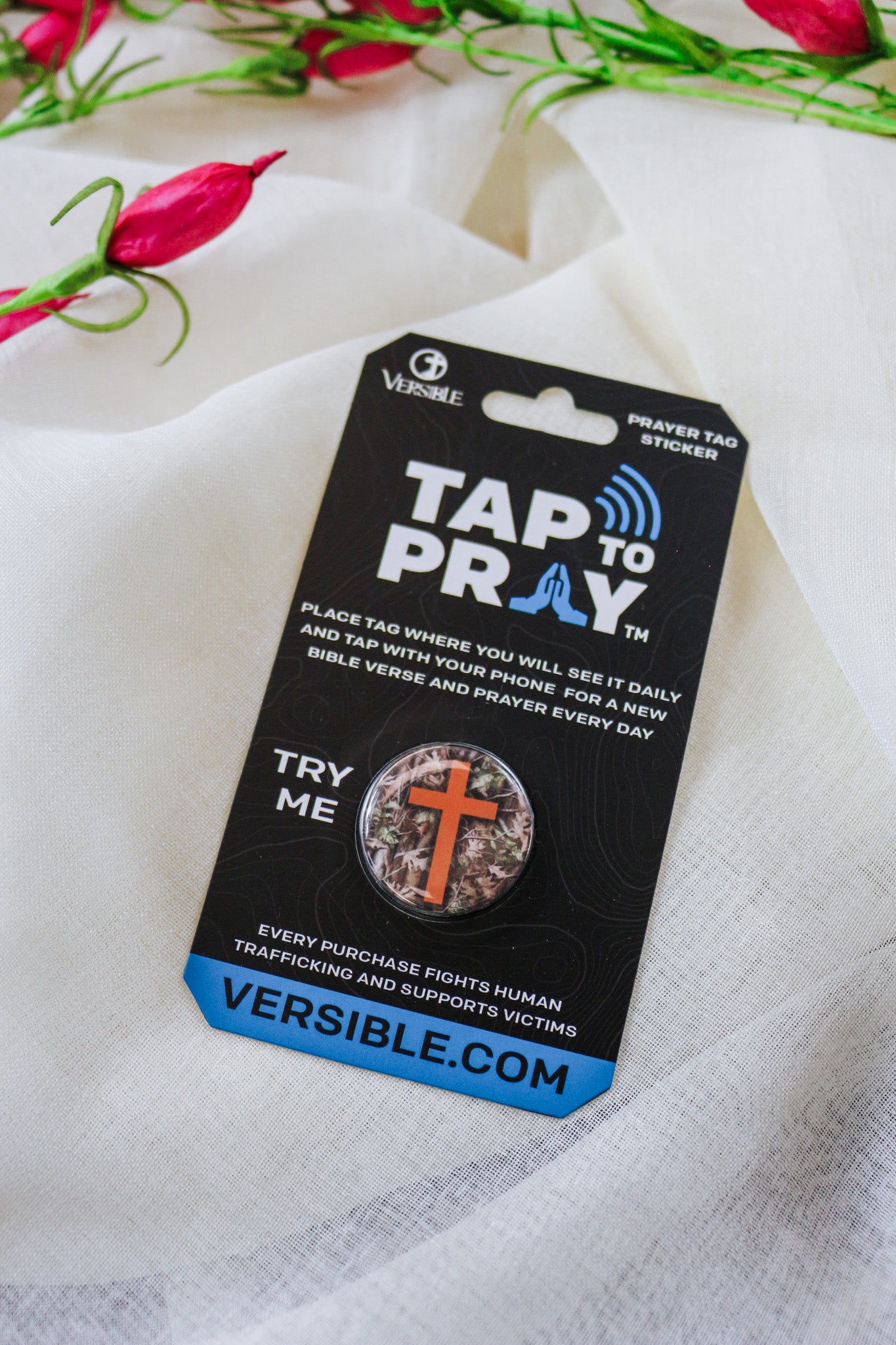 Tap To Pray Stickers -6 Colors