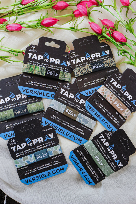 Tap To Pray Reversible Wristbands - 7 Colors