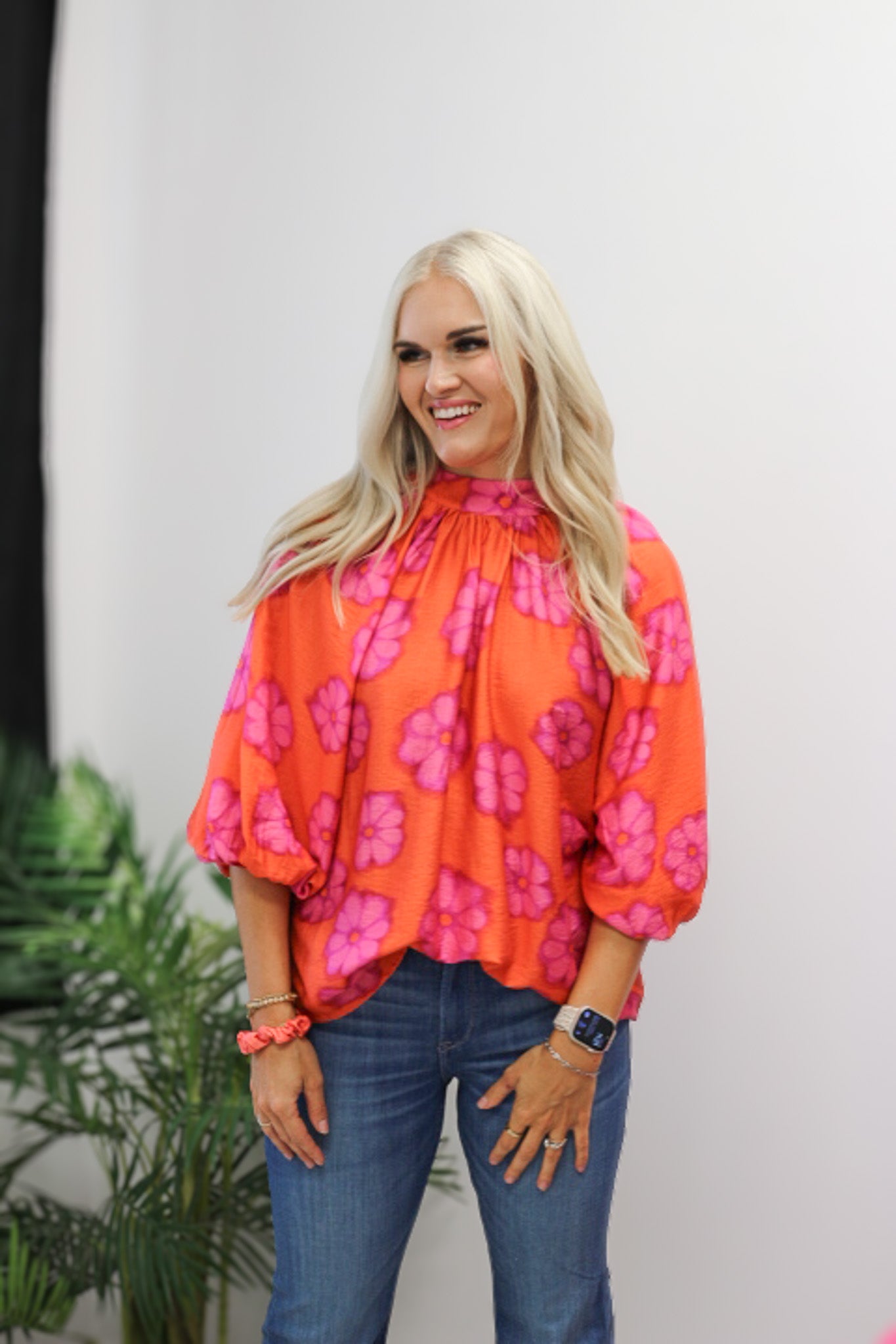 Nice To Know Floral Blouse
