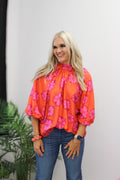 Nice To Know Floral Blouse