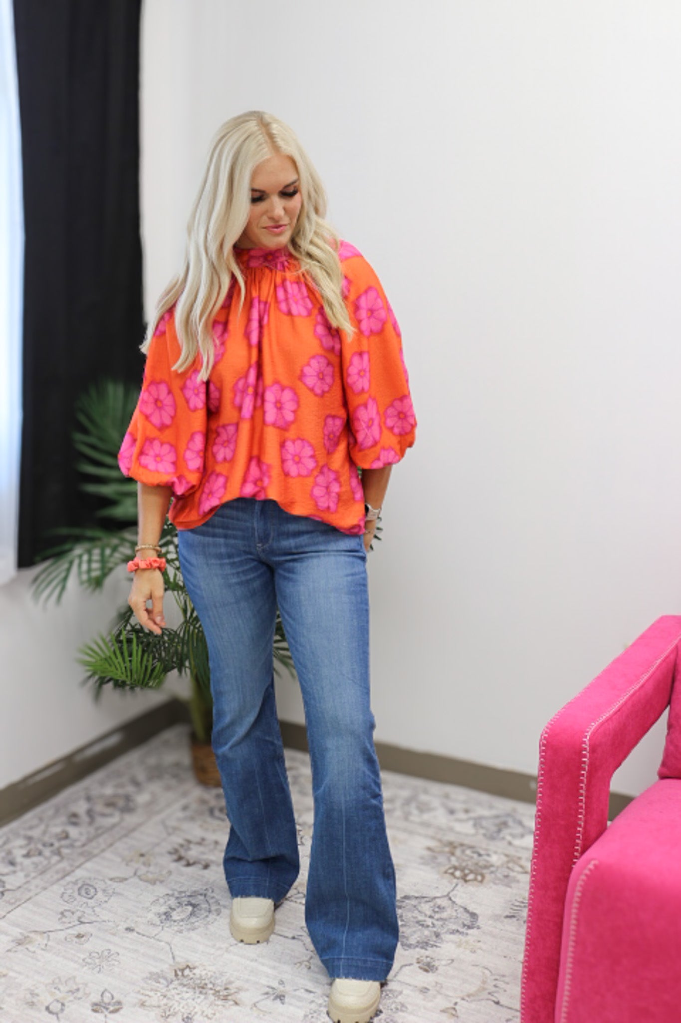 Nice To Know Floral Blouse -2 Colors