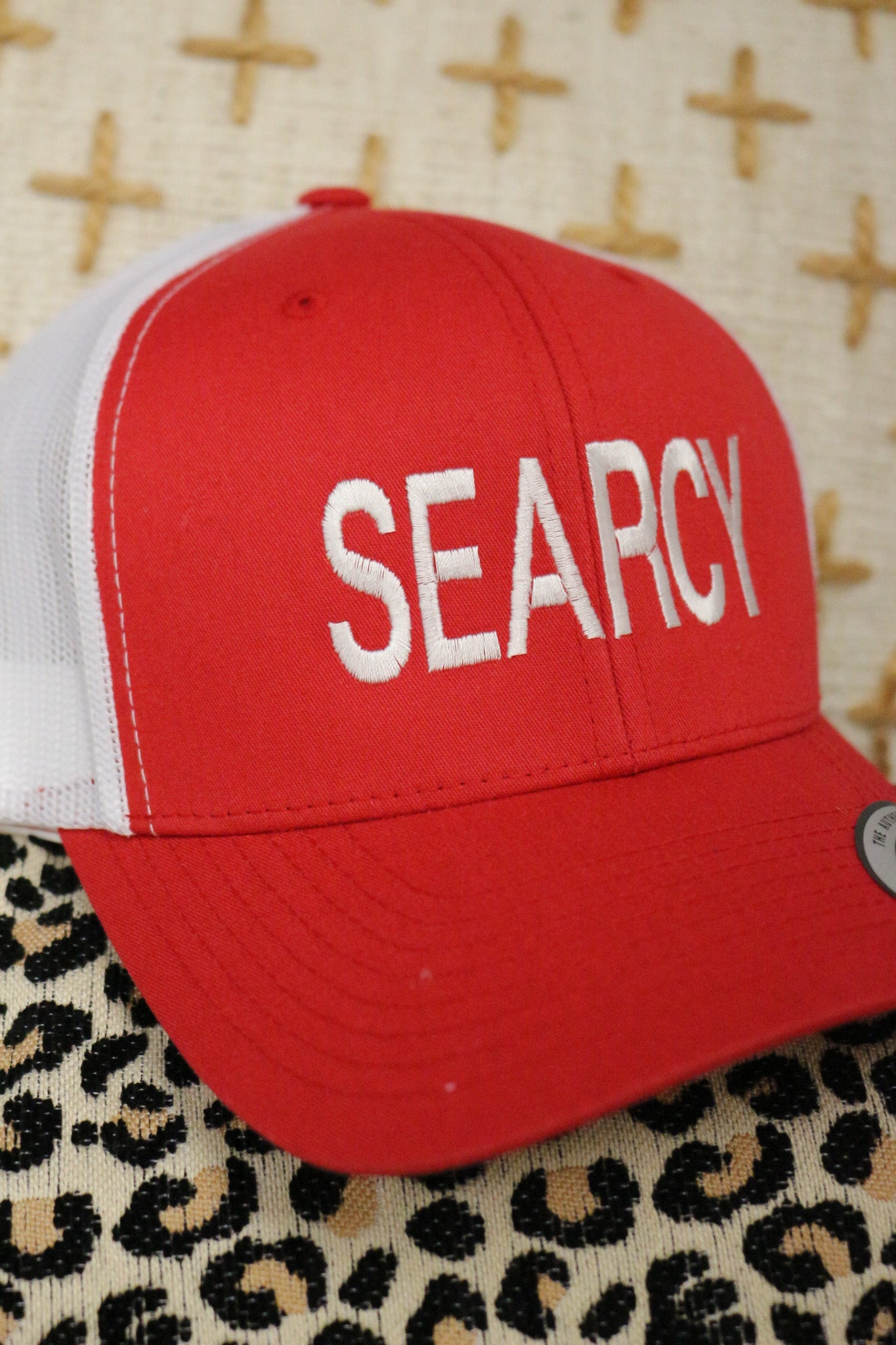 Searcy Red Snapback Hat