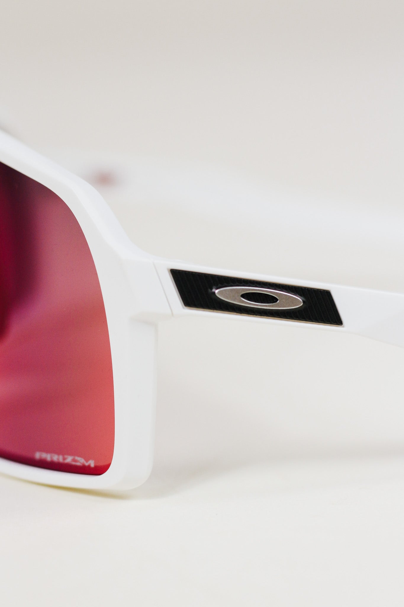 Mens Oakley White Frame Sunglasses