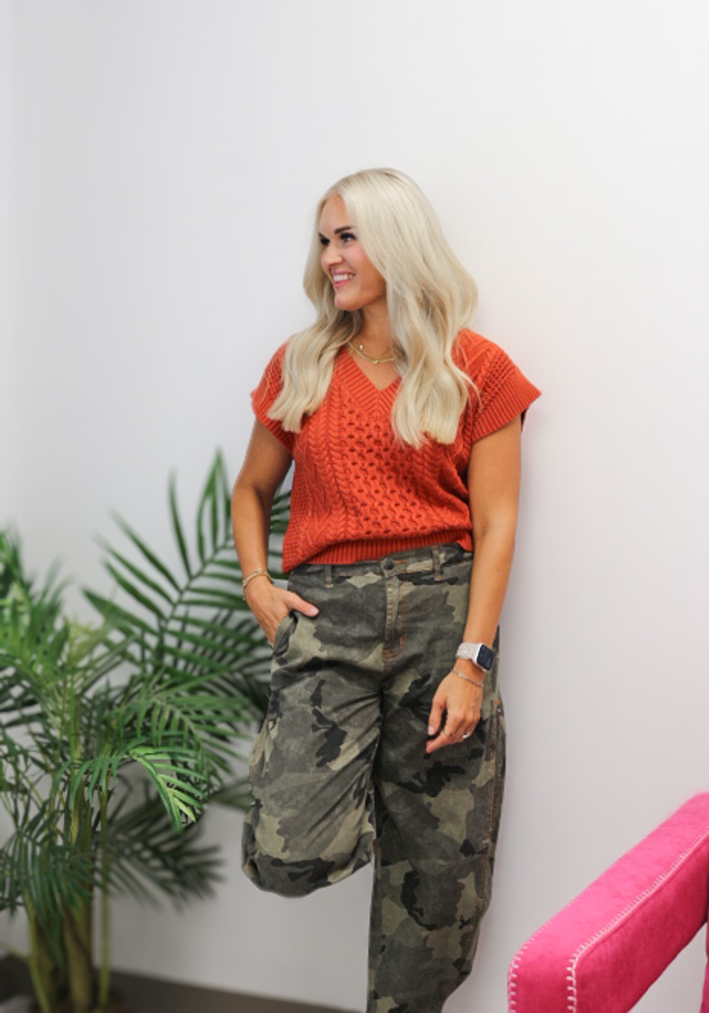 Daring Diva Short Sleeve Knit Sweater - 2 Colors