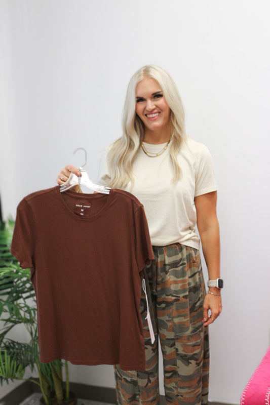 Simply Euphoric Solid Basic Top- Multiple Colors