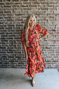 Floral Priscilla Midi Dress