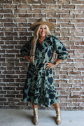 Floral Priscilla Midi Dress