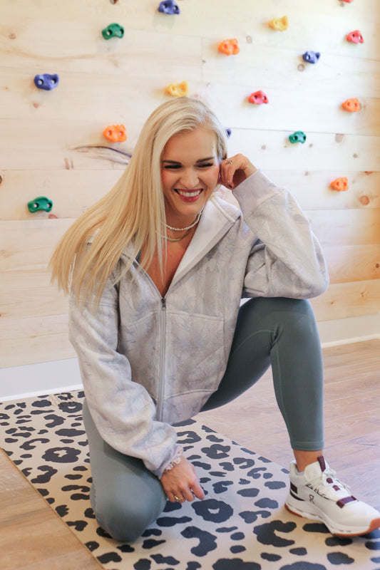 Snug Season Camo Zip Jacket