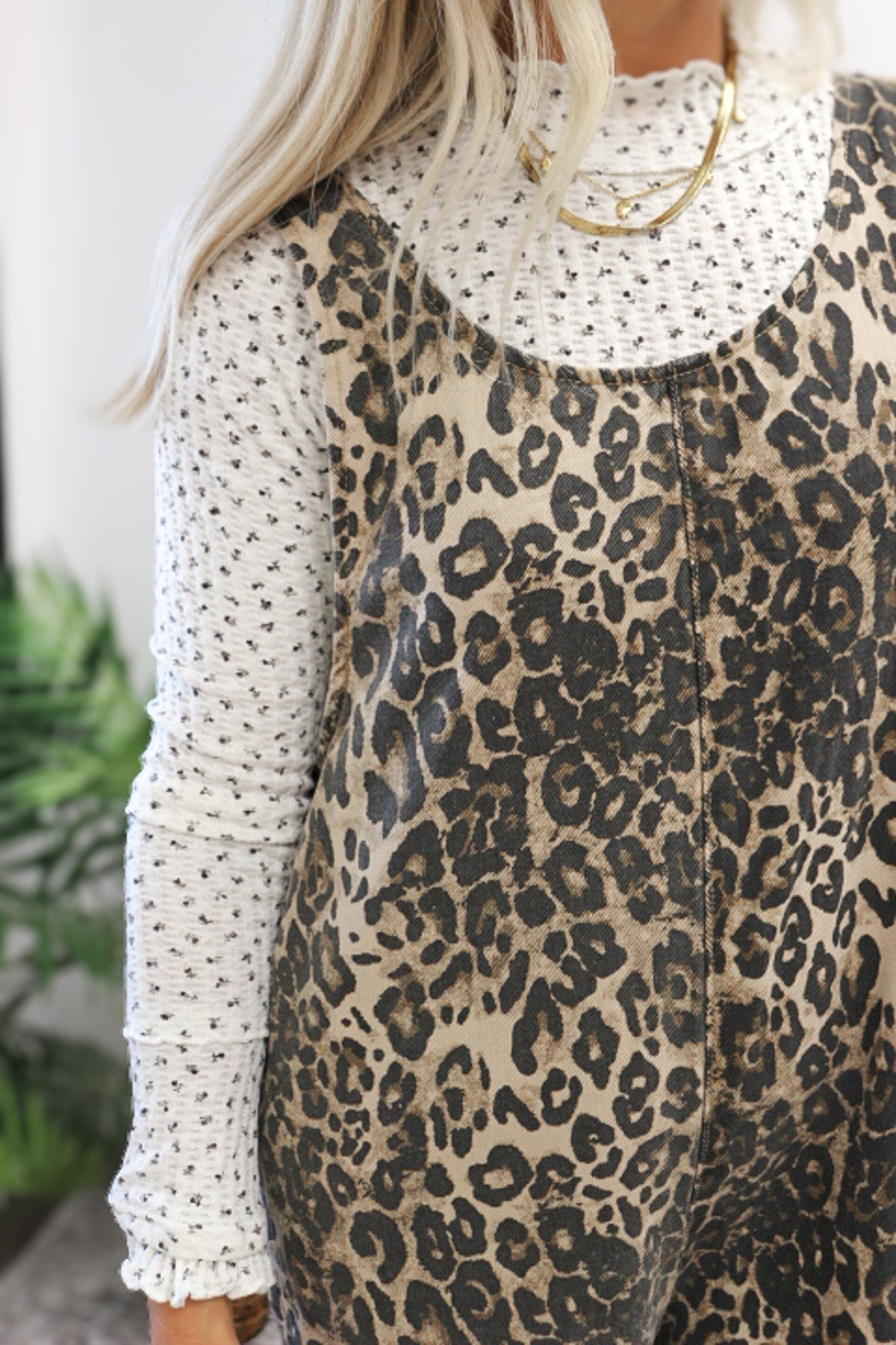 Bonfire Blooms Floral Thermal Fitted Top -3 Colors