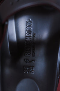 Arizona Eva Anthracite Rubber Birkenstock Sandal