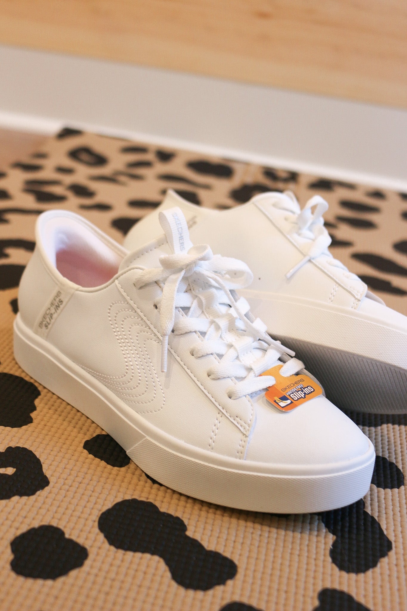 Women's Skechers Eden LX Royal Stride Sneaker- White