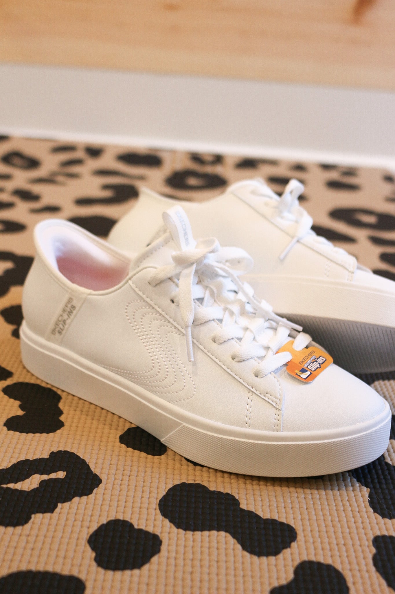 Women's Skechers Eden LX Royal Stride Sneaker- White