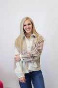 Exotic Looks Patchwork Shacket