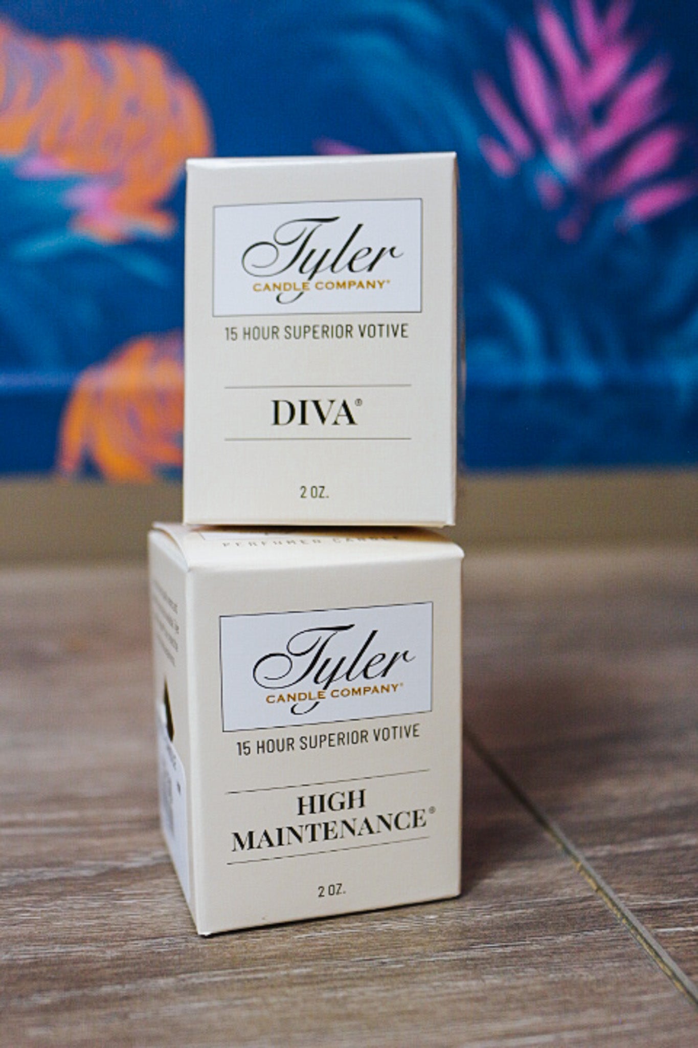 15 Hour Superior Votive Tyler Candle -4 Scents