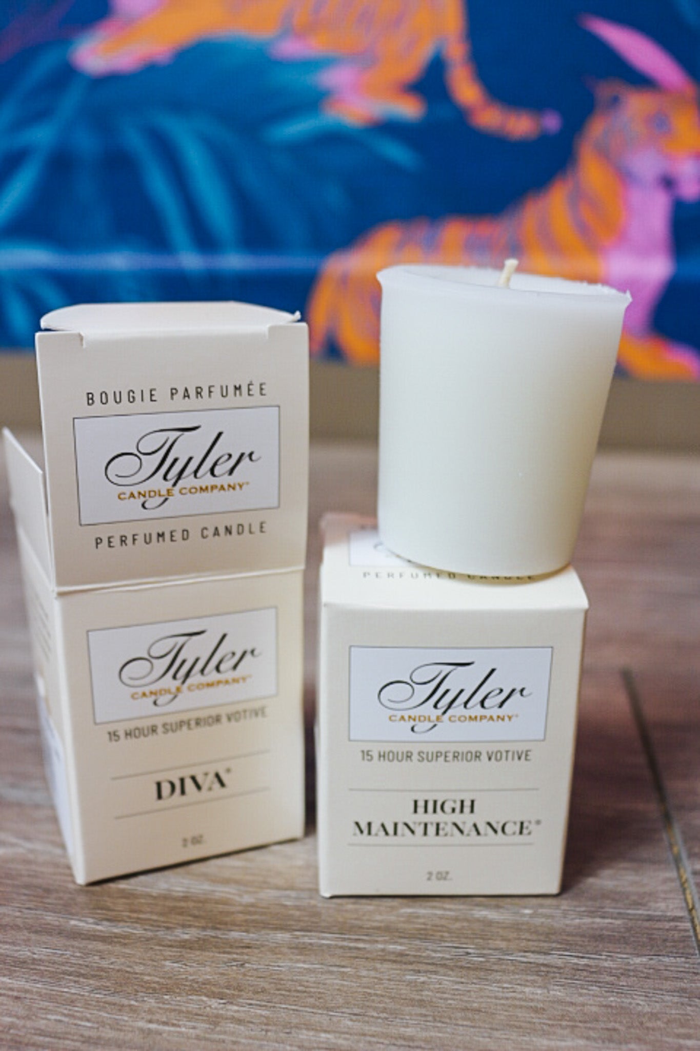 15 Hour Superior Votive Tyler Candle -4 Scents