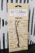 Auto Glam Tyler hanging car air freshener, shown in one of several available scents