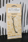 Auto Glam Tyler hanging car air freshener, shown in one of several available scents