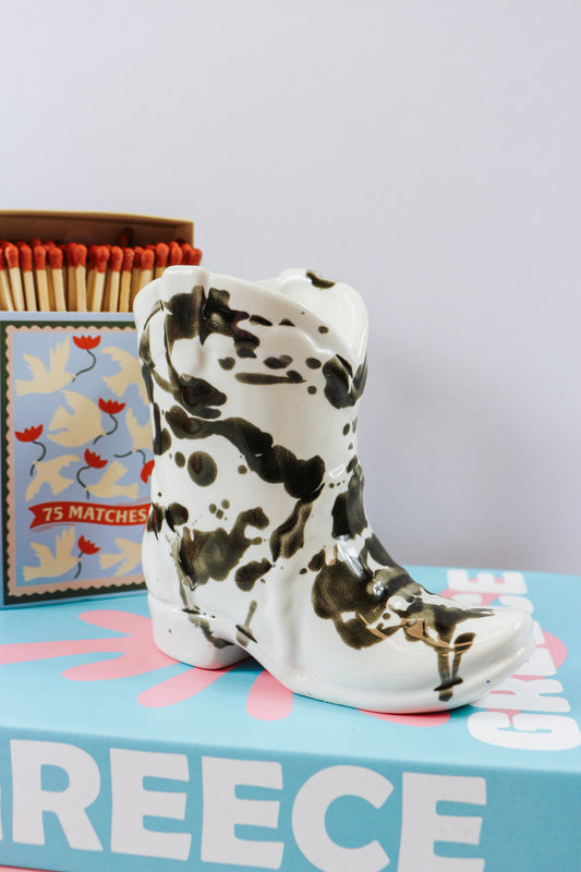 Nashville Cowboy Boot Candle - Palo Santo Suede 6oz