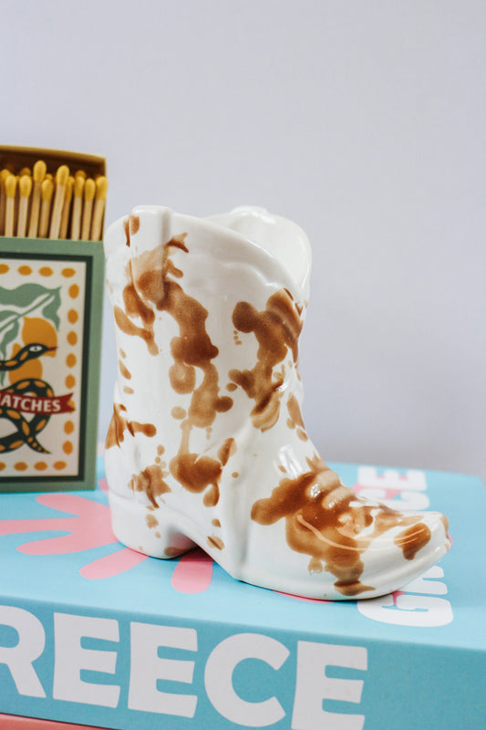 Nashville Cowboy Boot Candle - Desert Peach 6oz