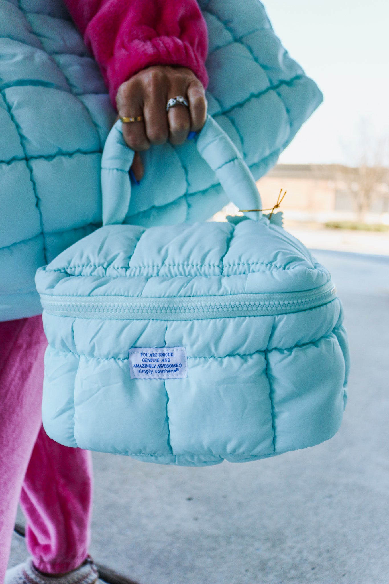 Puffer Glam Bag -2 Colors