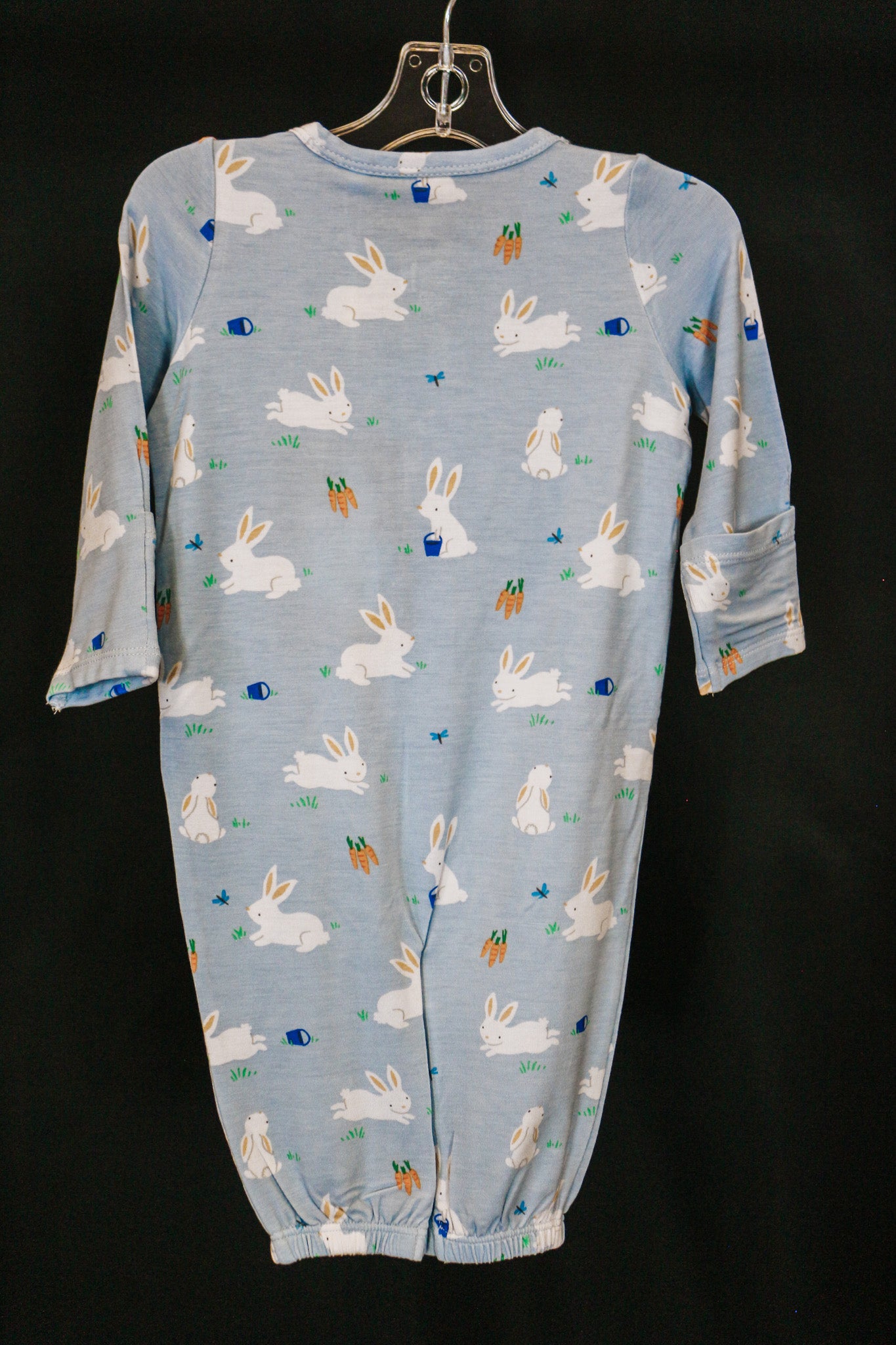 Blue Bunny & Carrots Convertible Gown