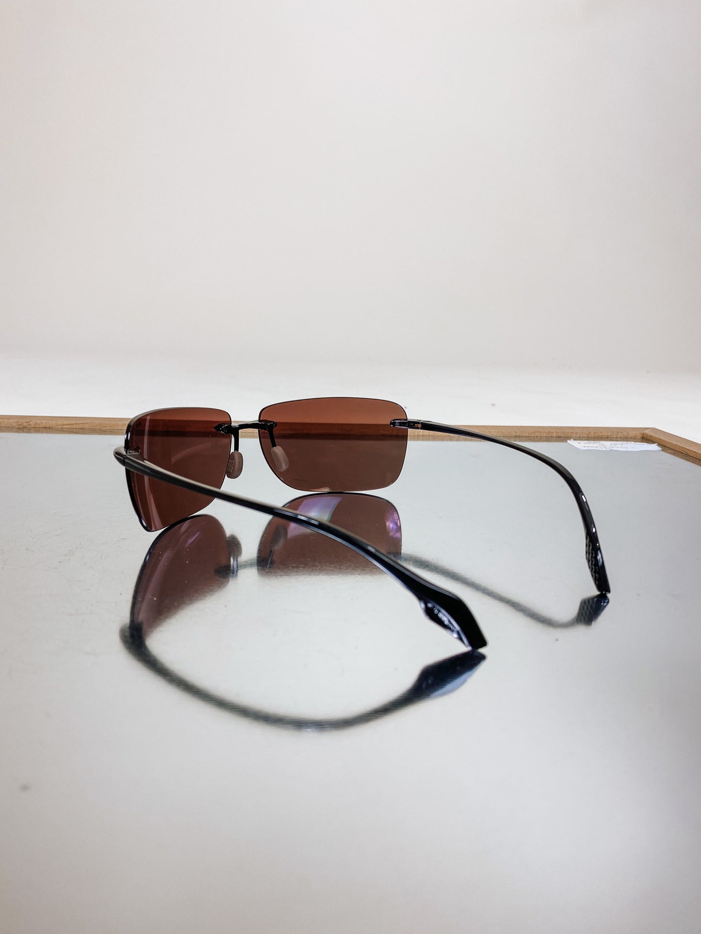 Jaxyn XL Black & Brown Sunglasses