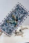 Decorative license plates in camo turkey, farm, and patriotic novelty designs