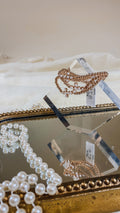 3 Piece Pearl Cross Bracelet Set