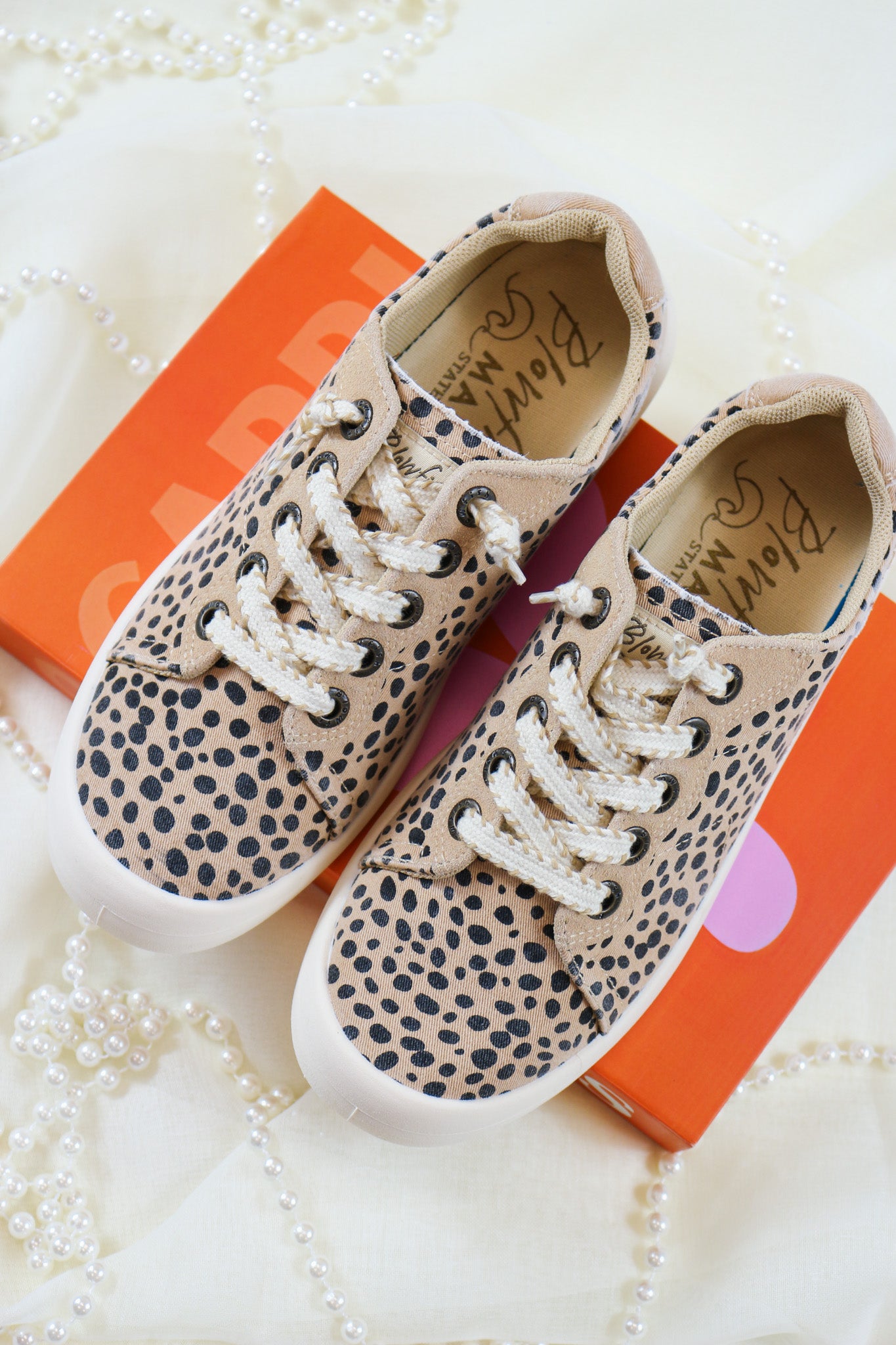 Boardwalk Cheetah Suede Blowfish Sneaker