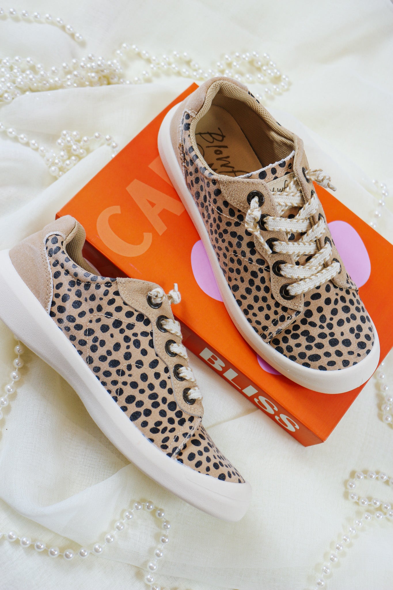 Boardwalk Cheetah Suede Blowfish Sneaker