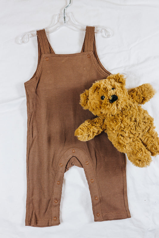 Baby Solid Fresco Sinopia Overalls